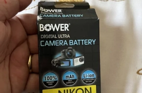 بطاريه كميرا نيكون جديده بكرتونه غير مستعمله