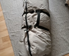 بطانية متنقلة مربعة 190x190cm قابلة لللف للبر