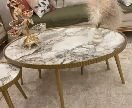 اثاث صالة طاولات كراسي جلوس ، سفرة طعام و طاولة شاشة