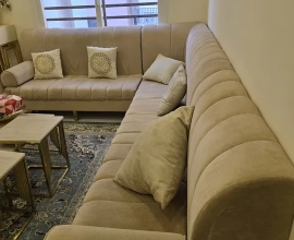 اثاث صالة نظيف عصري